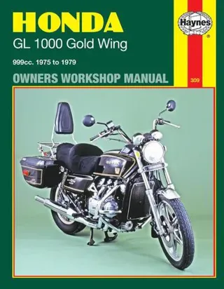 Honda GL1000 Gold Wing (75 - 79)