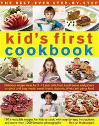 Best ever step-by-step kids first cookbook