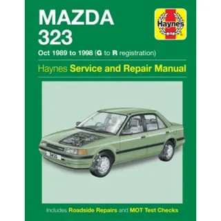 Mazda 323 (Oct 89 - 98) Haynes Repair Manual