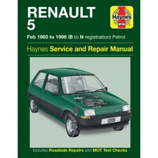 Renault 5 Petrol Service And Repair Manual