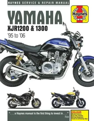 Yamaha XJR1200 & XJR1300 (95 - 06) Haynes Repair Manual