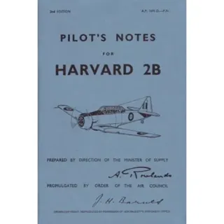 Harvard 2B Pilot's Notes