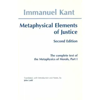 Metaphysical elements of Justice
