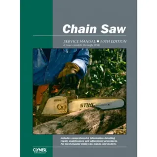 Proseries Chain Saw 10th Edition Service Repair Manual