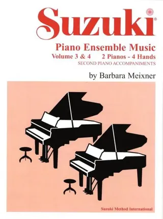 Suzuki Piano Ensemble Musicv. 3 & 4 for Piano Duo
