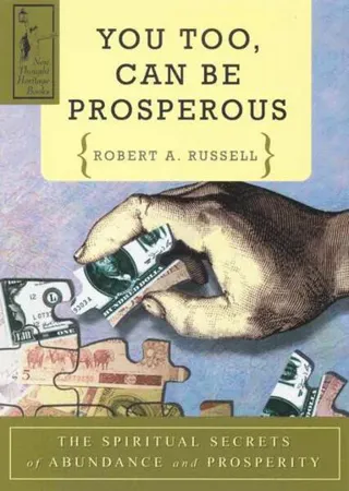 You Too Can be Prosperous
