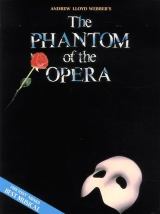Phantom of the Opera - Souvenir Edition Piano/Vocal Selections Songbook 9 Iconic Songs by Andrew Lloyd Webber Broadway Musical Sheet Music for Piano V