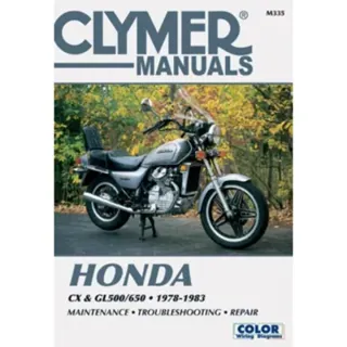 Honda Cx & Gl500/650 Twins 78-83