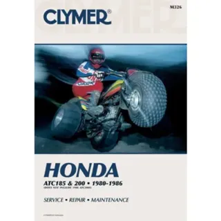 Honda ATC185 & ATC200 Series ATV (1980-1986) Service Repair Manual