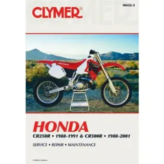 Honda CR250R (1988-1991) & CR500R (1988-2001) Motorcycle Service Repair Manual