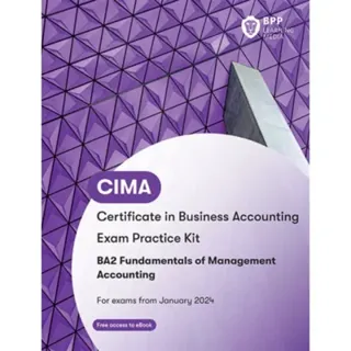 CIMA BA2 Fundamentals of Management Accounting