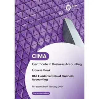 CIMA BA3 Fundamentals of Financial Accounting