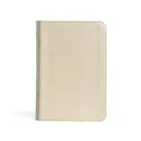 CSB Large Print Compact Reference Bible, Gold Leathertouch