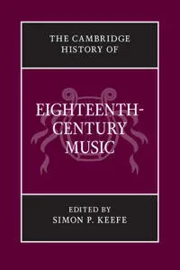 The Cambridge History of Eighteenth-Century Music