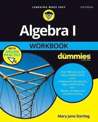 Algebra I Workbook For Dummies