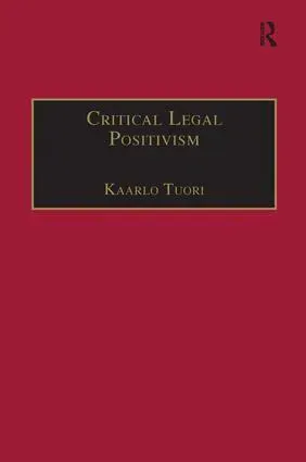 Critical Legal Positivism