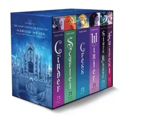 The Lunar Chronicles Samlingsbox: Cinder Scarlet Cress Fairest Stars Above Winter