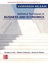 Statistical Techniques in Business and Economics: 2026 Release ISE