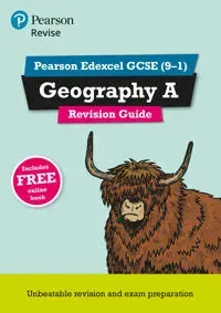 Pearson REVISE Edexcel GCSE Geography A Revision Guide incl. online revision - for 2026, 2027 exams