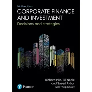 Corporate Finance and Investment