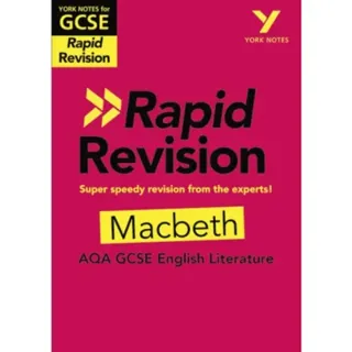 York Notes RAPID AQA GCSE (Revision Guide) Macbeth - for 2026, 2027 exams