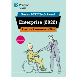Pearson REVISE BTEC 2022 Tech Award Enterprise Practice Assessments Plus - for 2026, 2027 exams