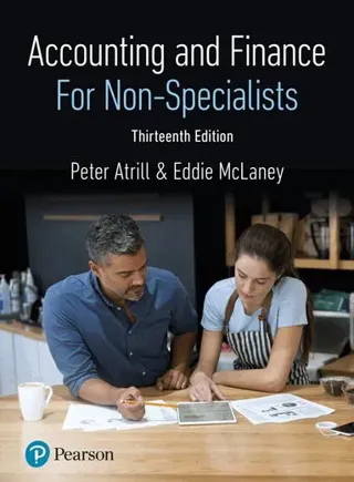 Accounting and Finance for Non-Specialists