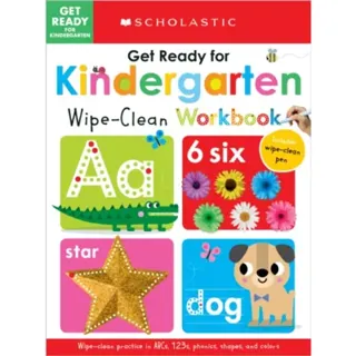 Get Ready for Kindergarten Wipe-Clean Workbook: Scholastic Early Learners (Wipe Clean)