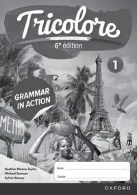 Tricolore 6e edition: Grammar in Action Workbook 1 (pack of 8)