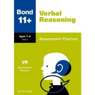 Bond 11+ Verbal Reasoning Assessment Practice Papers Age 7-8 | For GL Assessment & other 11 plus exams