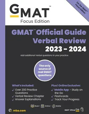 Gmac: GMAT Official Guide Verbal Review 2023-2024, Focus Edi