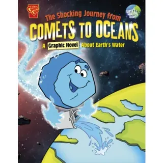 The Shocking Journey from Comets to Oceans