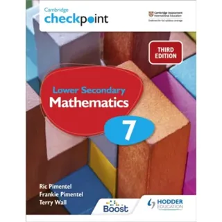 Cambridge Checkpoint Lower Secondary Mathematics Student''s Book 7
