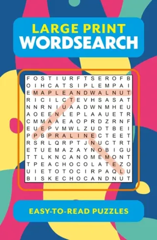 Large Print Wordsearch