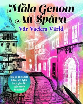 Målarböcker för vuxna - Måla genom att spåra