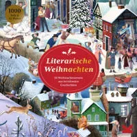 Pussel A Book Lover's Christmas 1000 bitar