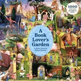 Pussel A Book Lover's Garden 1000 bitar