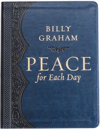 Peace for Each Day, Large Text Leathersoft