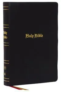 KJV Holy Bible: Super Giant Print with 43,000 Cross References, Black Genuine Leather, Red Letter, Comfort Print: King James Version