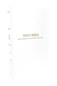KJV Holy Bible: Pocket New Testament with Psalms and Proverbs, White Softcover, Red Letter, Comfort Print: King James Version