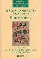 A Companion to Analytic Philosophy