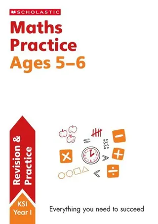 National curriculum maths practice book for year 1