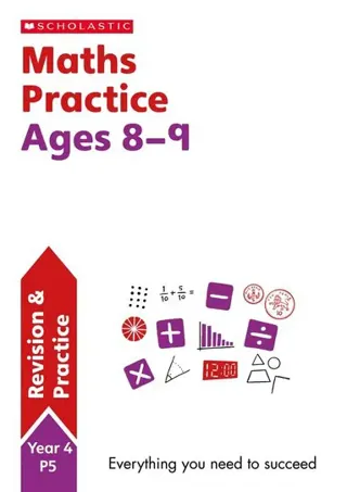 National curriculum maths practice book for year 4