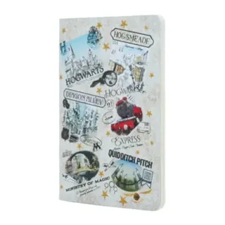 The Wizarding World (Harry Potter Collection) A6 Grid Cahier