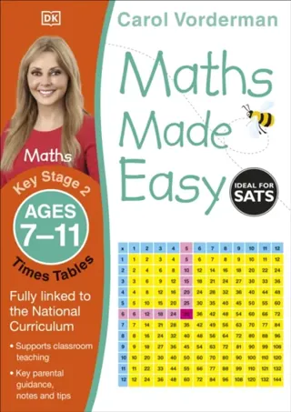 Maths made easy times tables ages 7-11 key stage 2