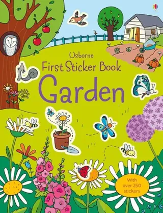 First sticker book garden