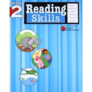 Reading Skills: Grade 2 (Flash Kids Harcourt Family Learning)