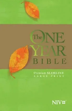 One Year Bible-NIV-Premium Slimline Large Print