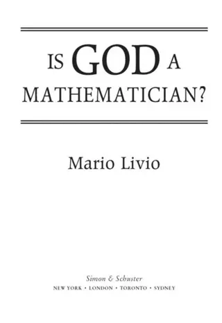 Is God a Mathematician?