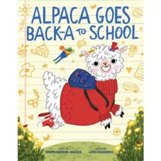 Alpaca Goes Back-a to School